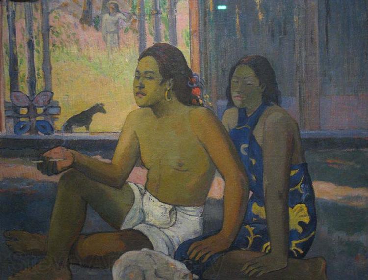 Paul Gauguin Eiaha Ohipa Tahitians in A Room France oil painting art